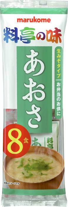 生みそ汁料亭の味あおさ8食 マルコメ