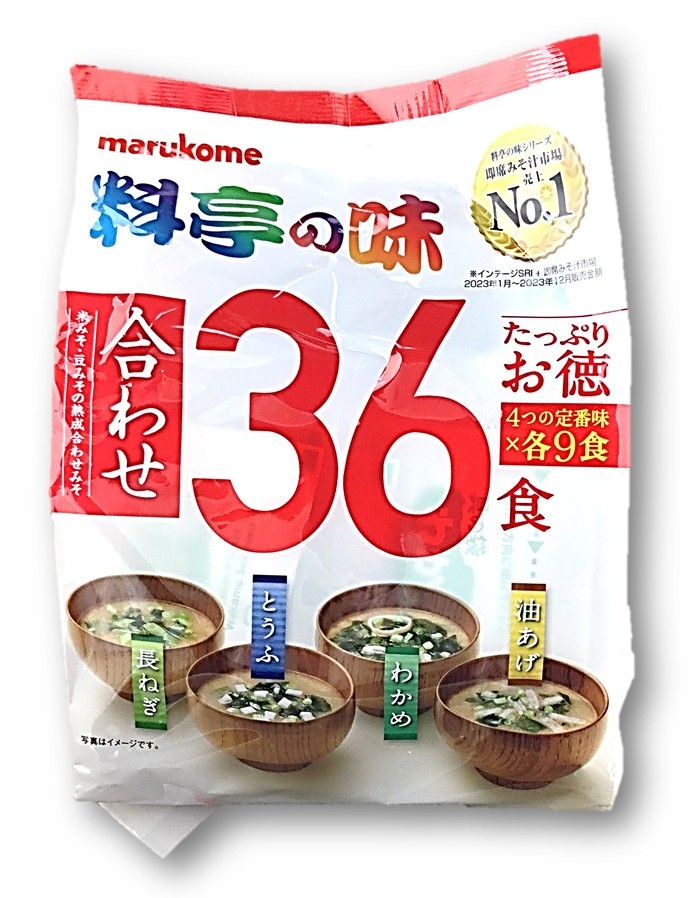 たっぷりお徳料亭の味36食 マルコメ