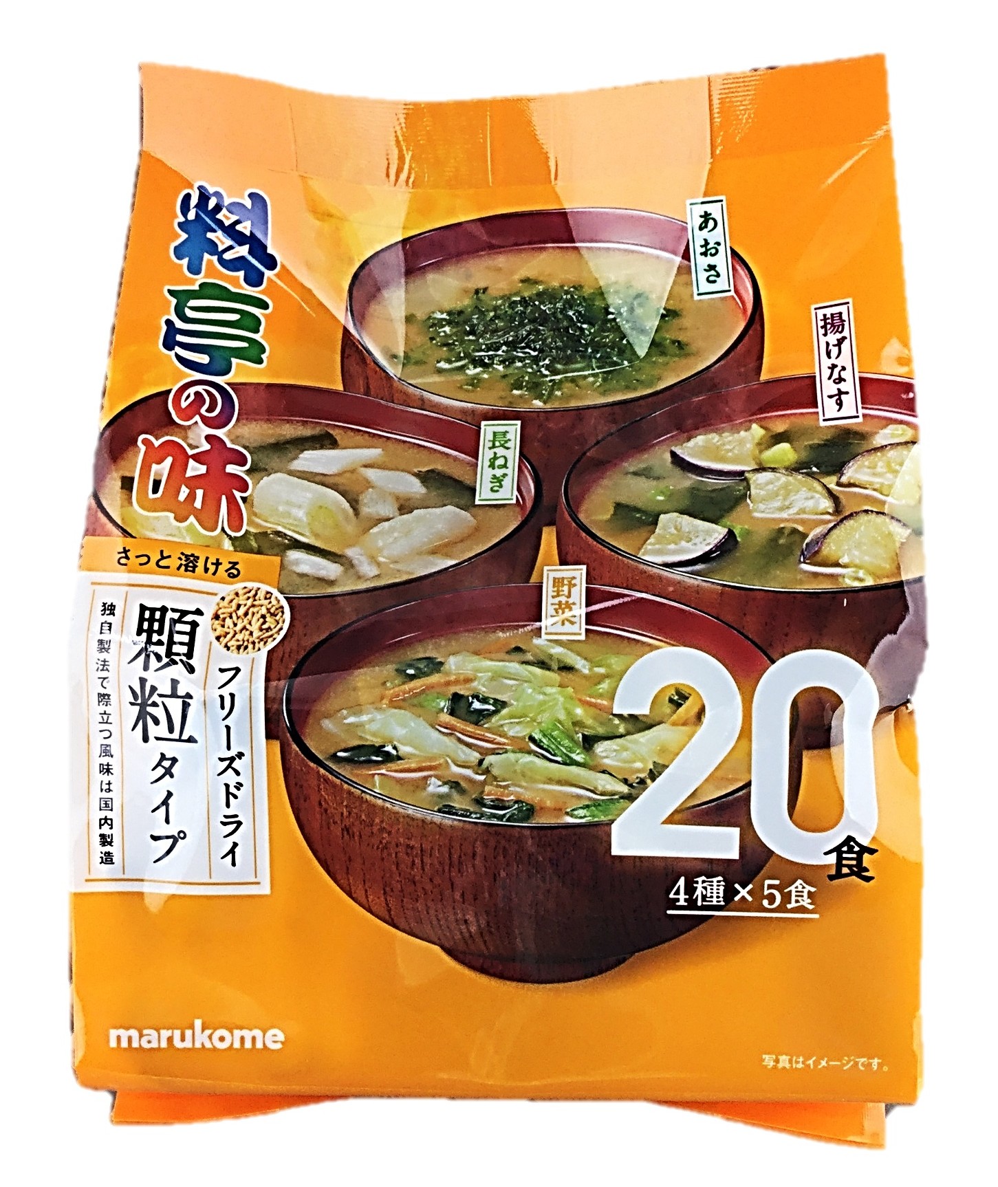 大容量FD顆粒料亭の味アソート20食 マ