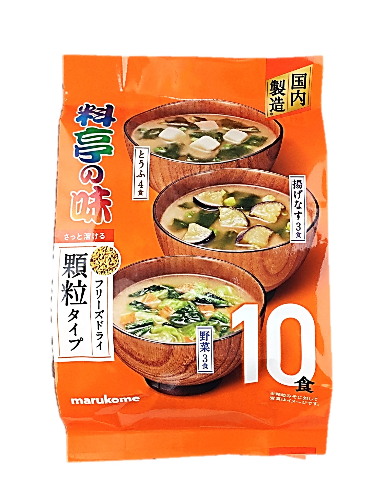 お徳用 フリーズドライ顆粒みそ汁 料亭の