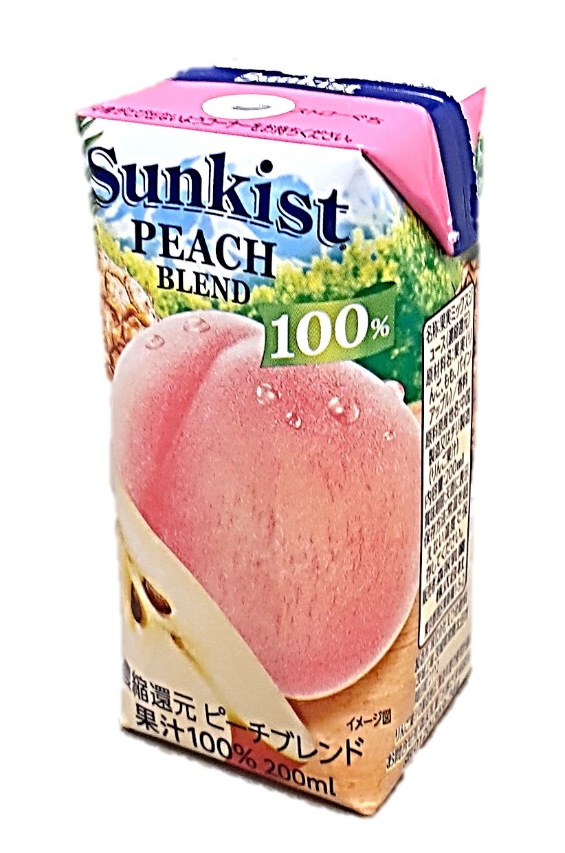 100%ピーチブレンド200ml サンキ