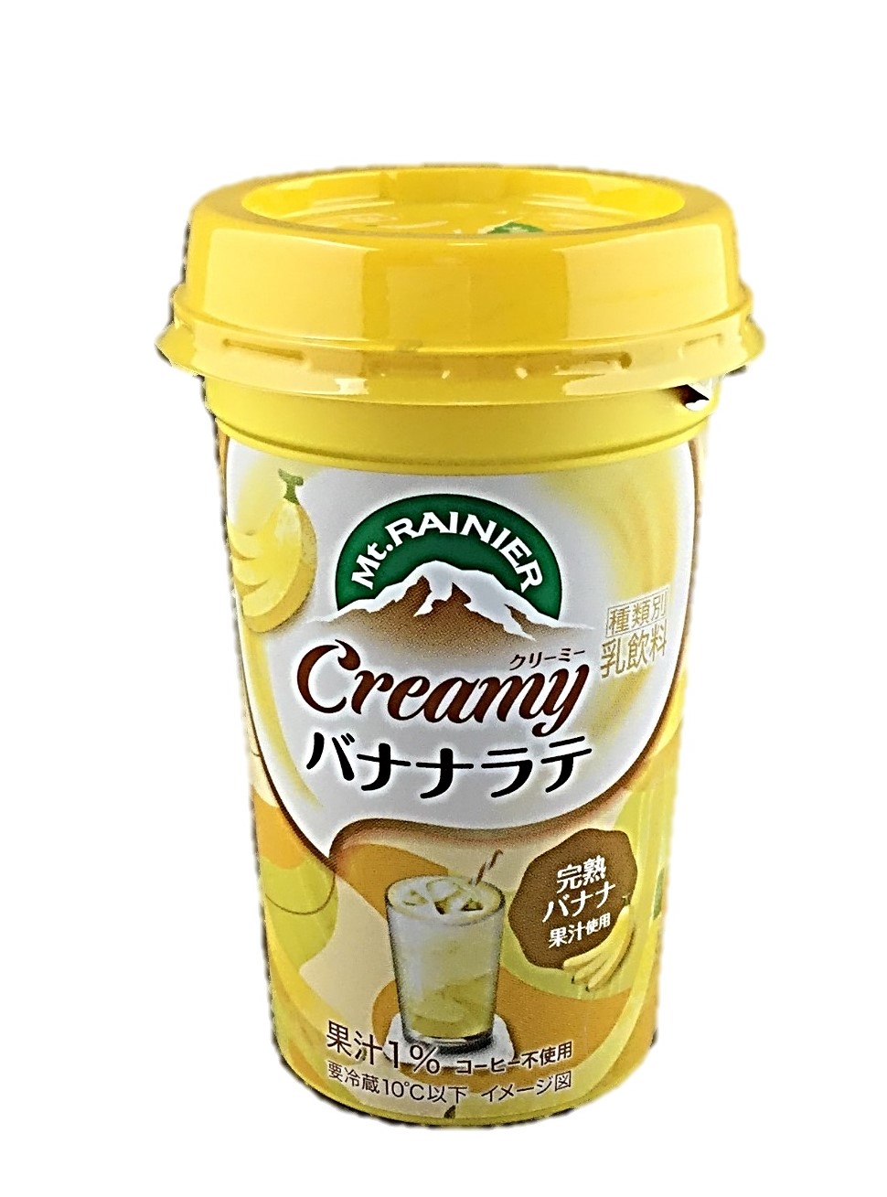クリーミーバナナラテ240ml マウント