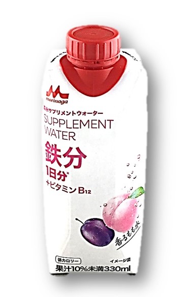 鉄分 香るもも水330ml 森永