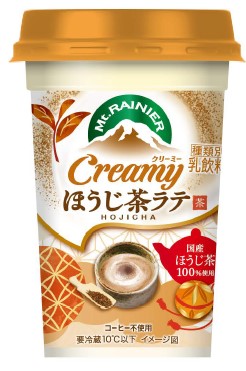 クリーミーほうじ茶ラテ240ml マウン