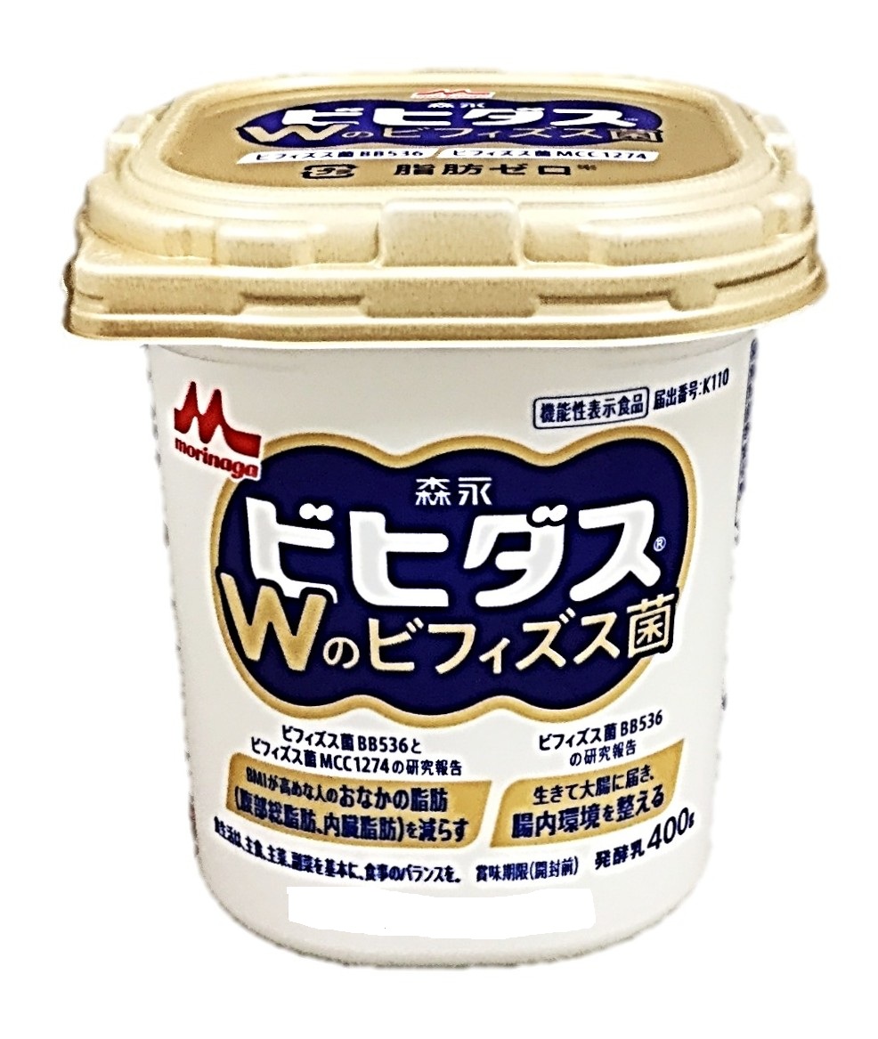 ビヒダスヨーグルト Wのビフィズス菌40