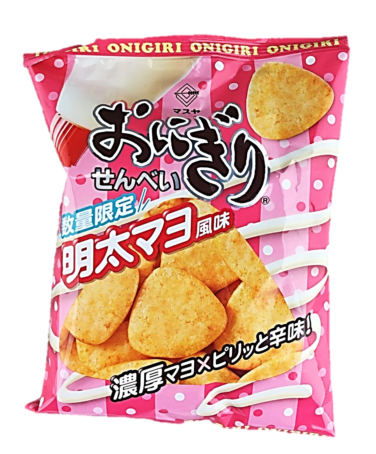 おにぎりせんべい明太マヨ風味50g マス