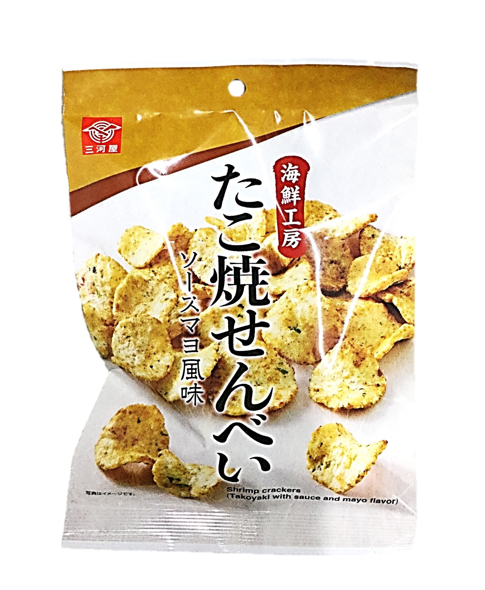 海鮮工房たこ焼せんべい30g 三河屋