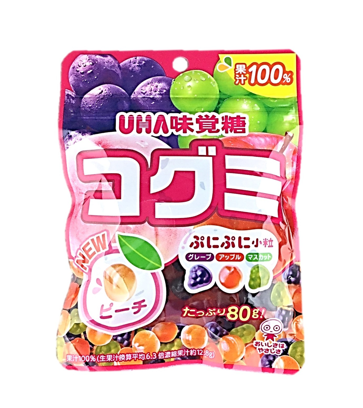 コグミ フルーツアソート80g 味覚糖