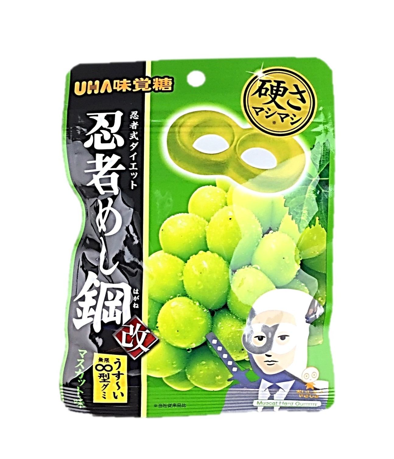 忍者めし鋼 マスカット味45g 味覚糖
