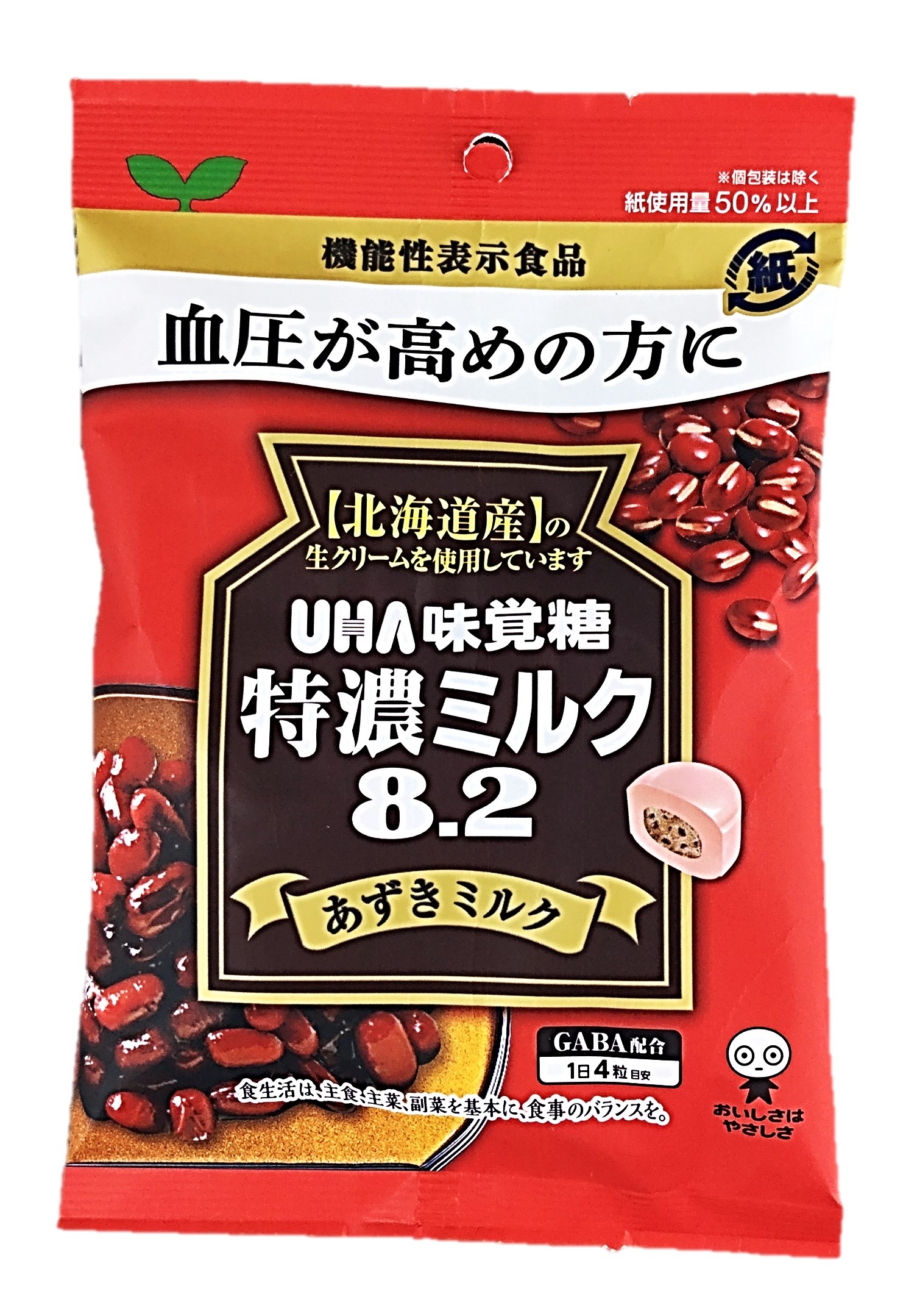 特濃ミルクあずきミルク93g 味覚糖