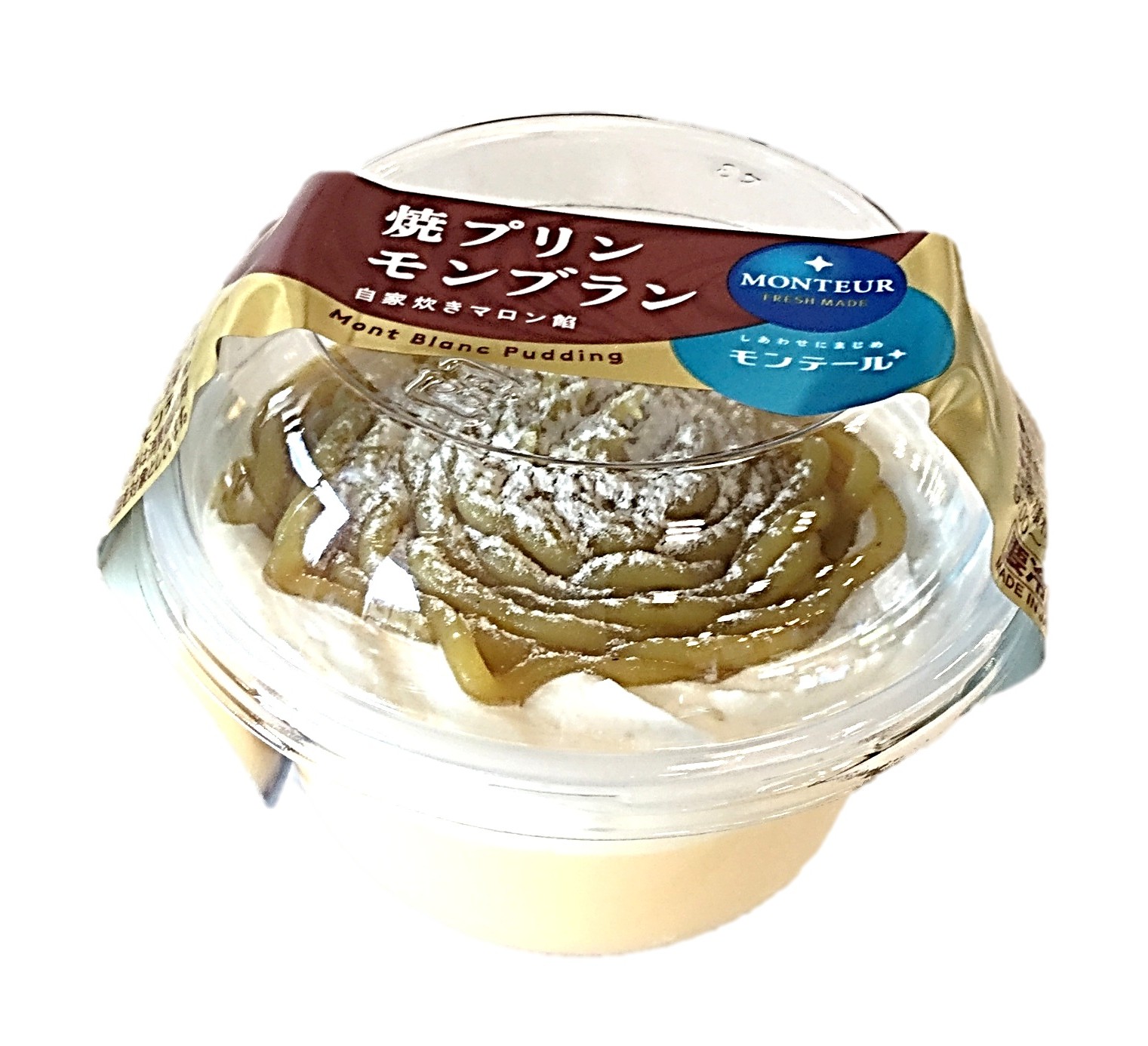 焼プリン・モンブラン1個 モンテール