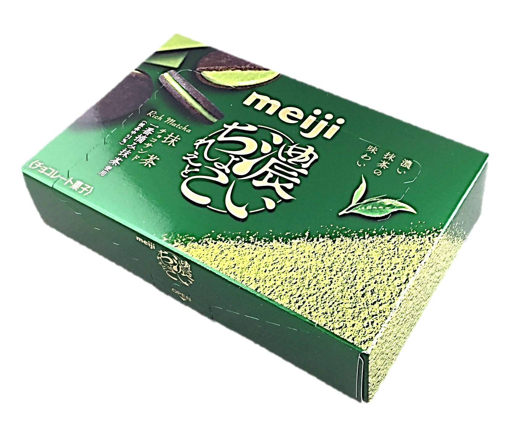 濃いちょこ 抹茶チョコサンド6枚 明治