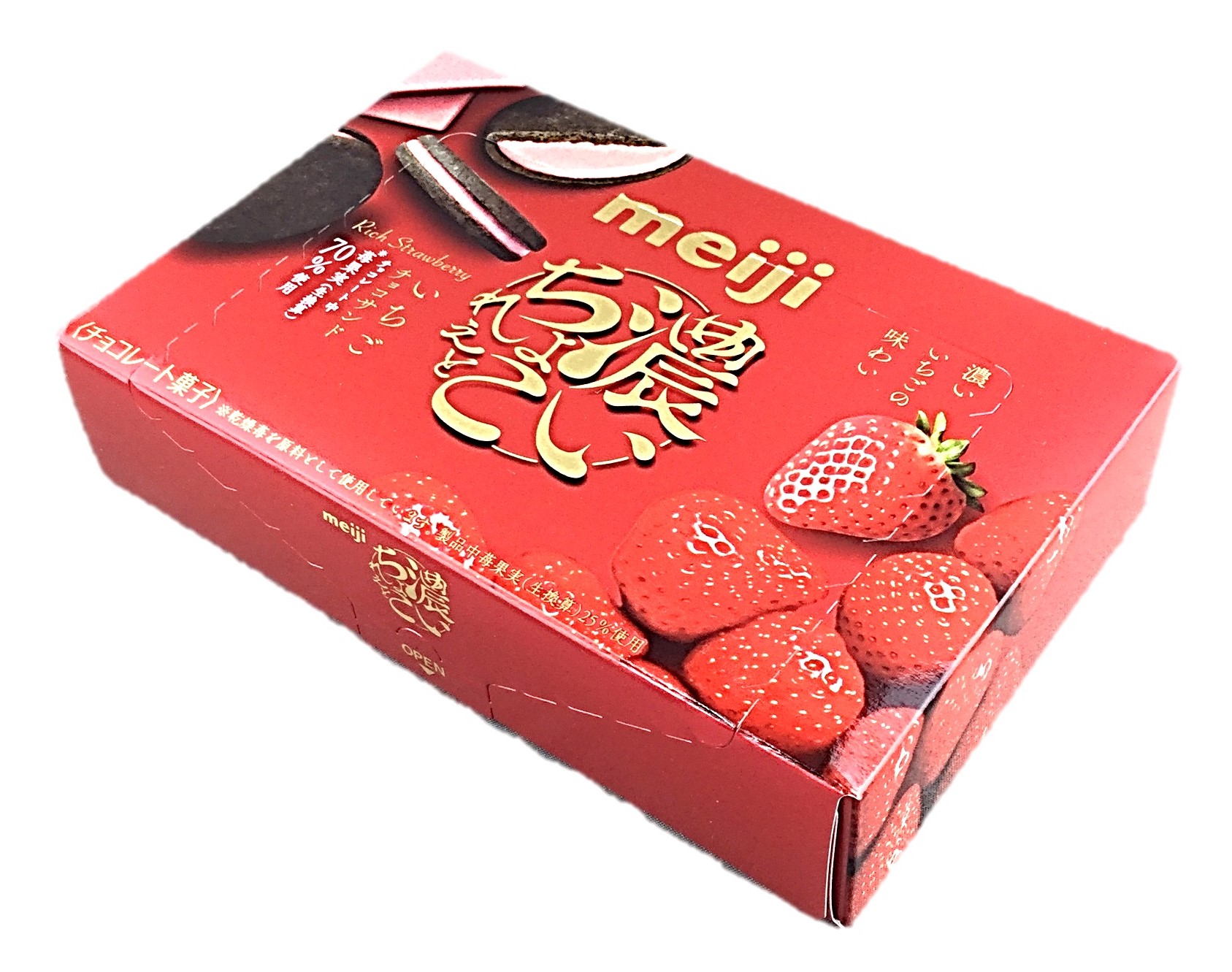 濃いちょこ 苺チョコサンド6枚 明治