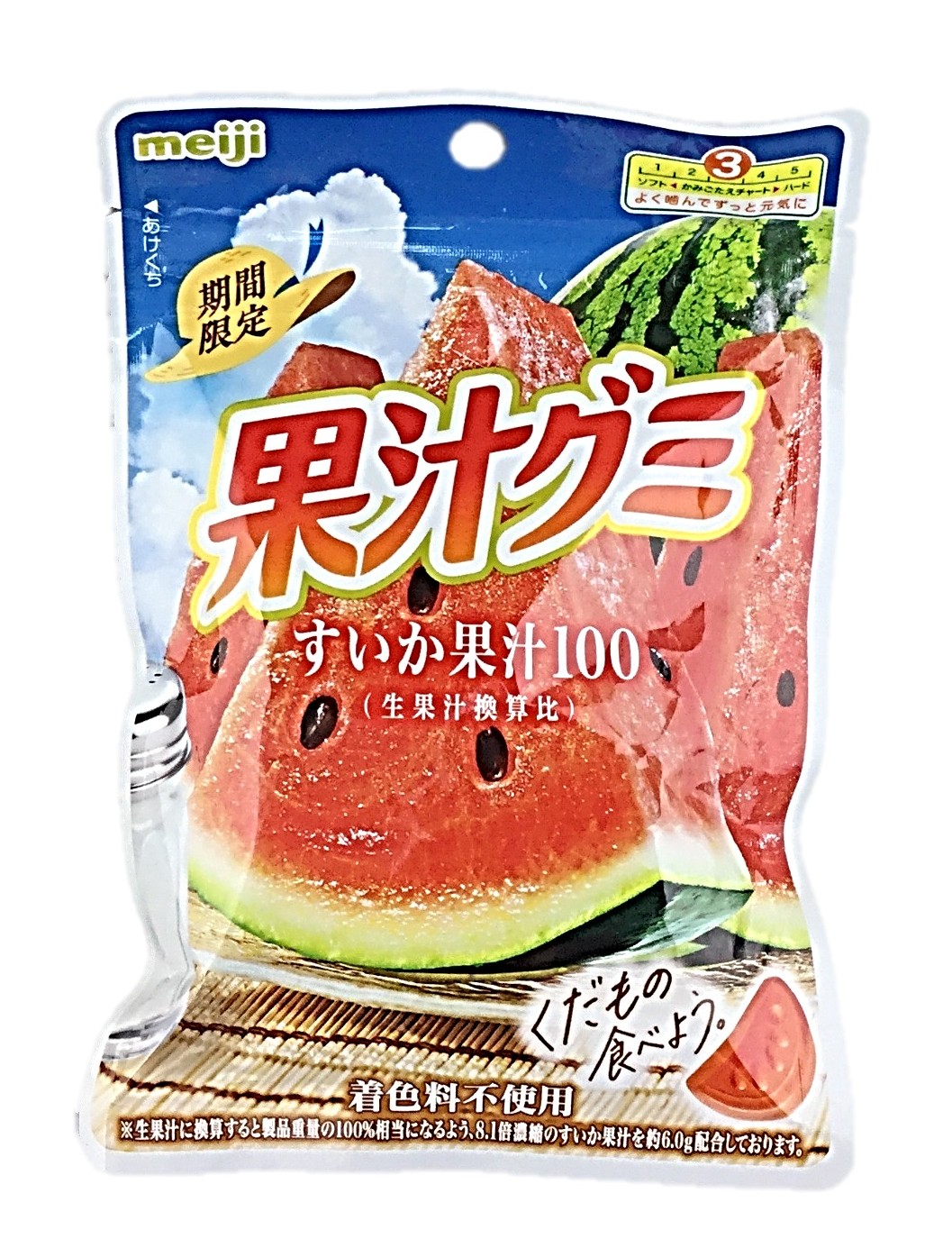 果汁グミ すいか47g 明治