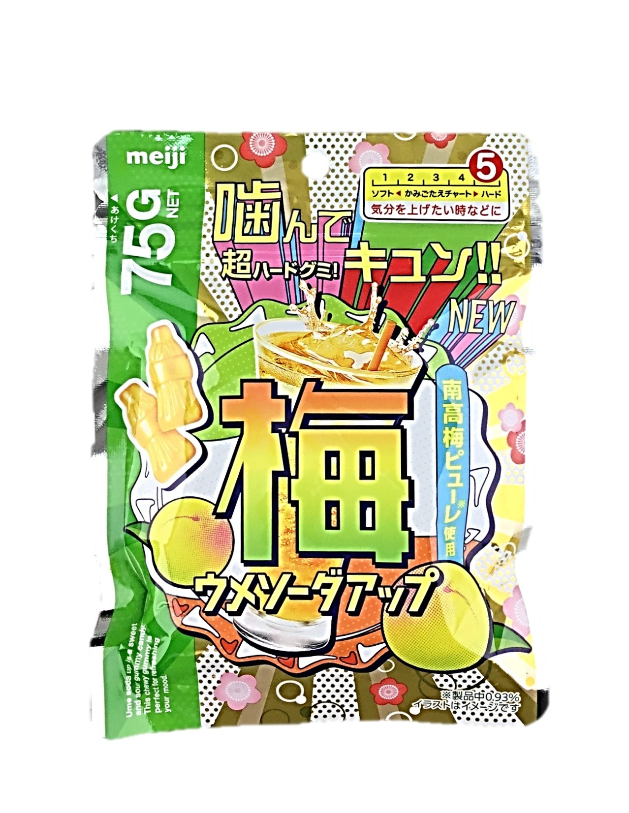 ウメソーダアップ75g 明治
