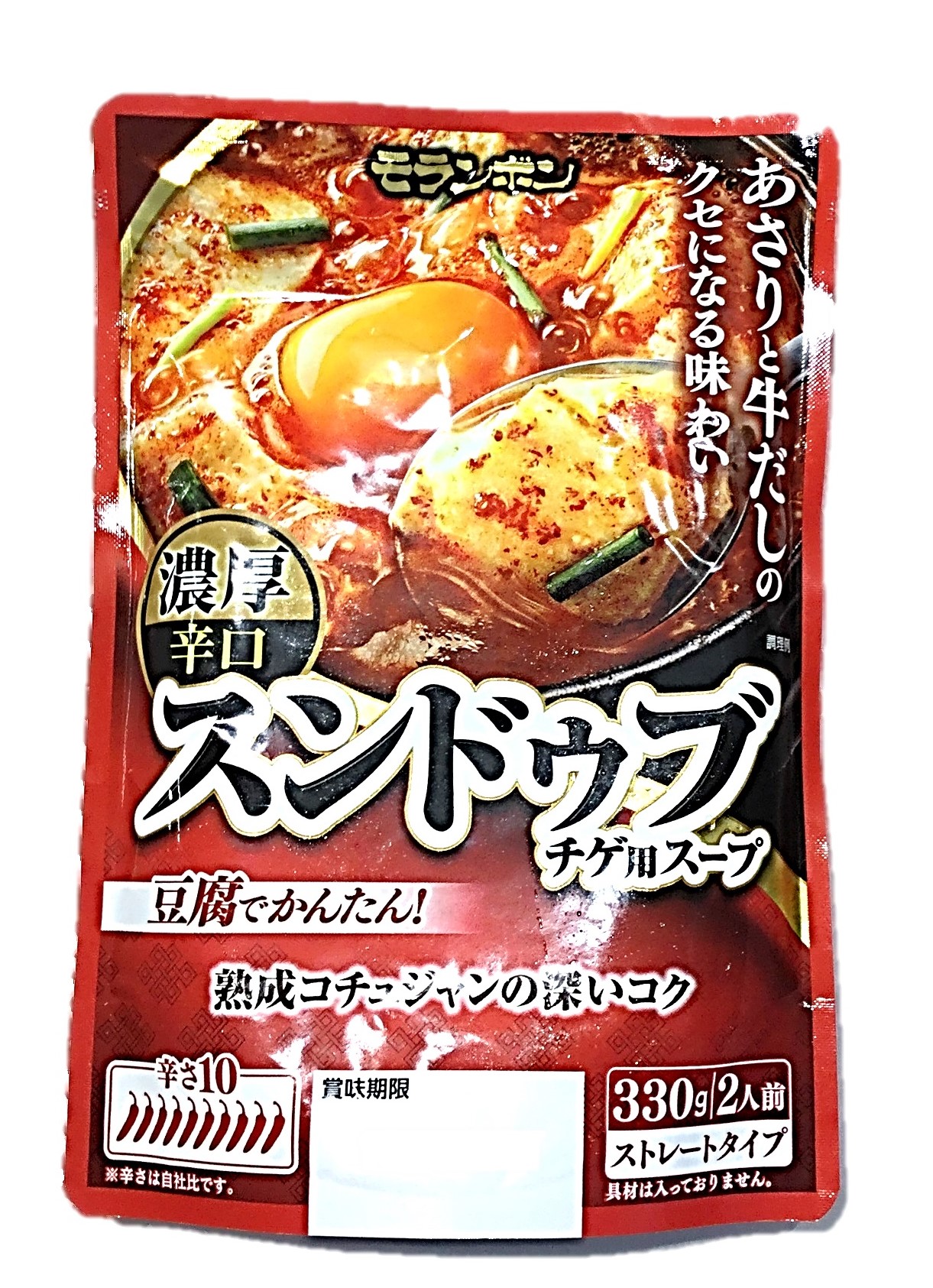 スンドゥブチゲ用スープ濃厚辛口330g