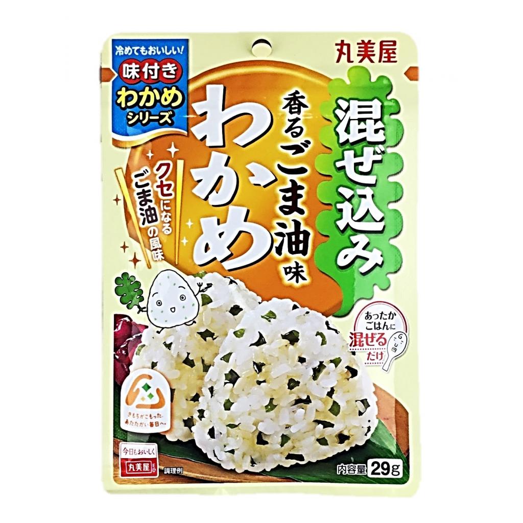 混ぜ込みわかめ 香るごま油味 29g 丸