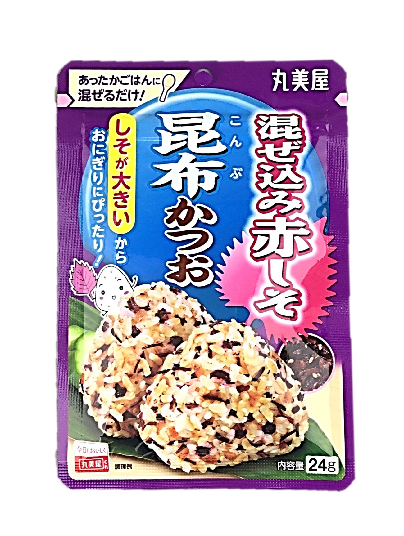 混ぜ込み赤しそ昆布かつお24g 丸美屋