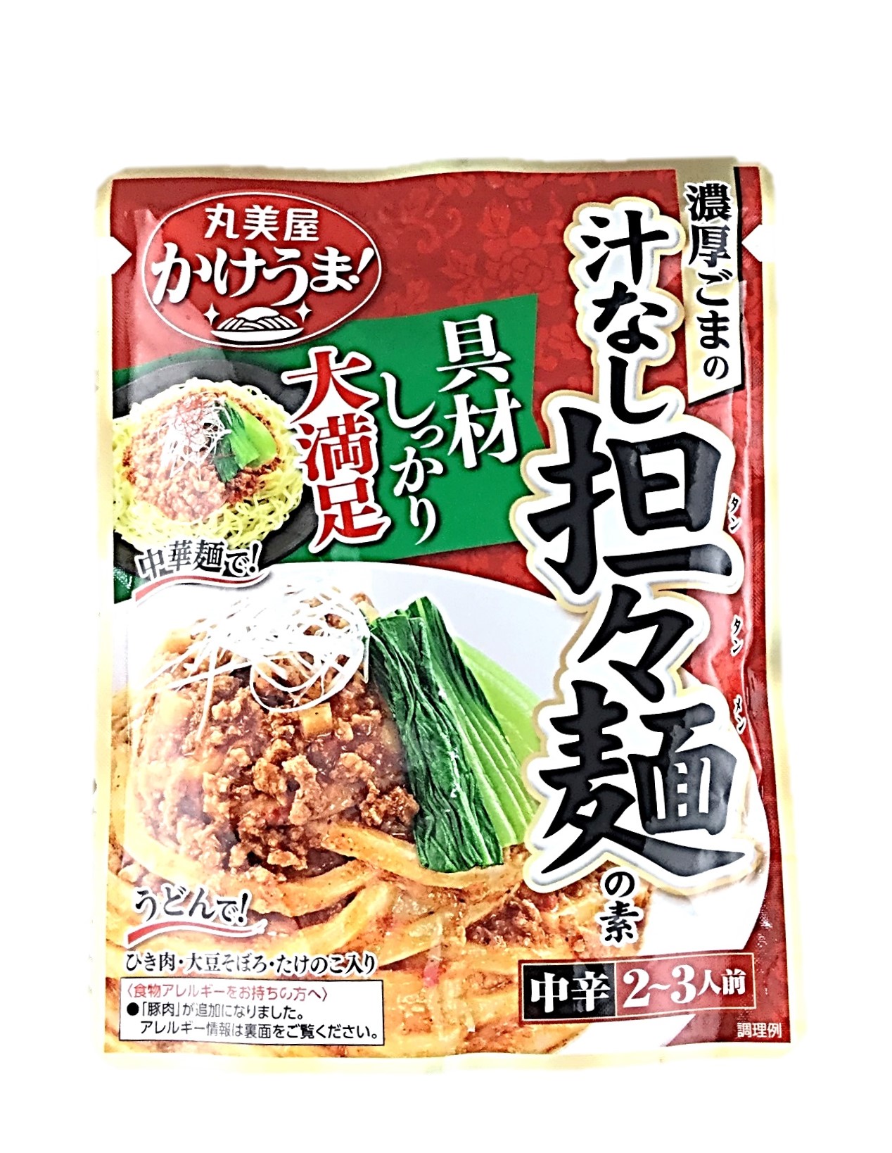 濃厚ごまの汁なし担々麺の素270g 丸美