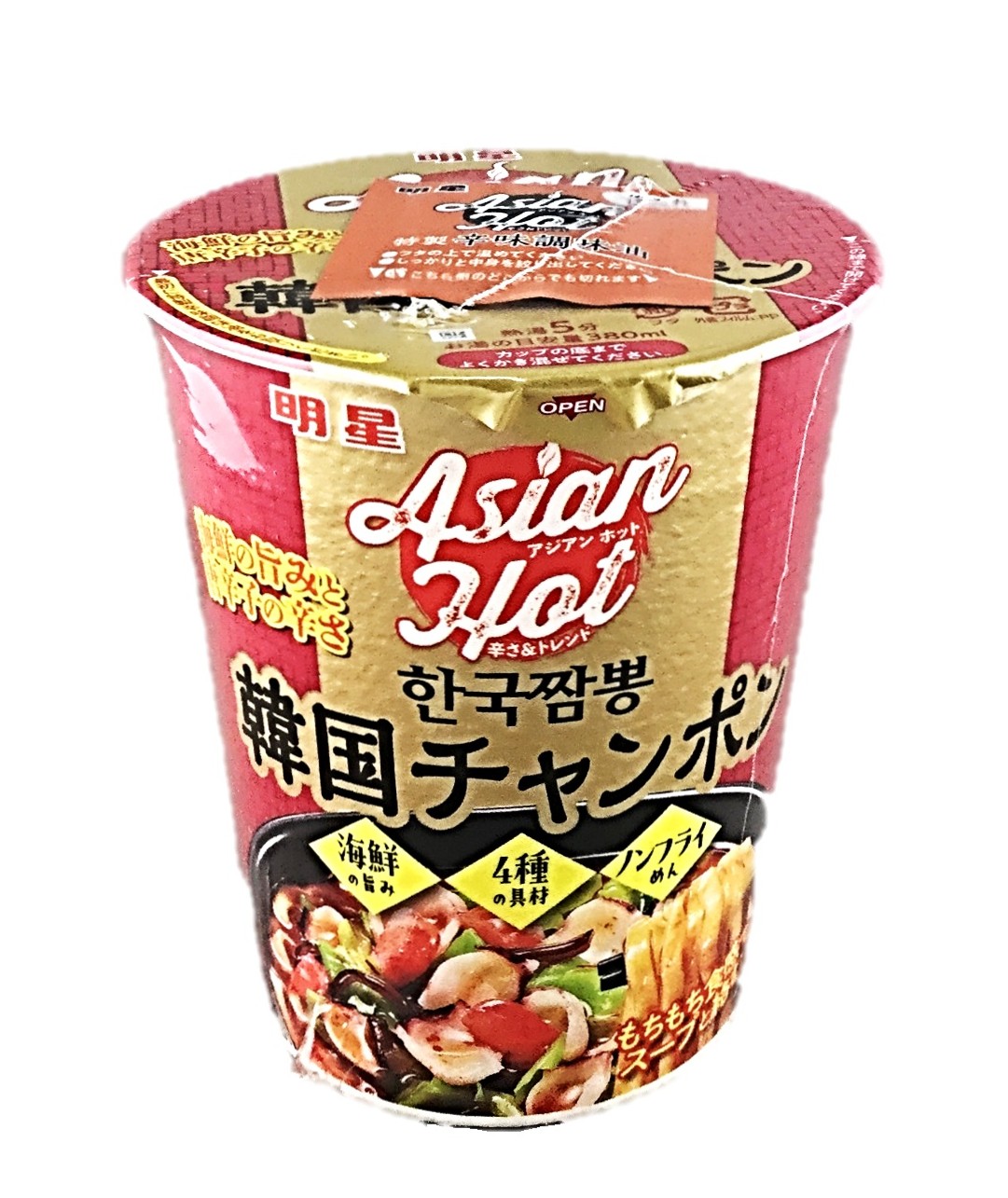 ASIAN HOT 韓国チャンポン91g