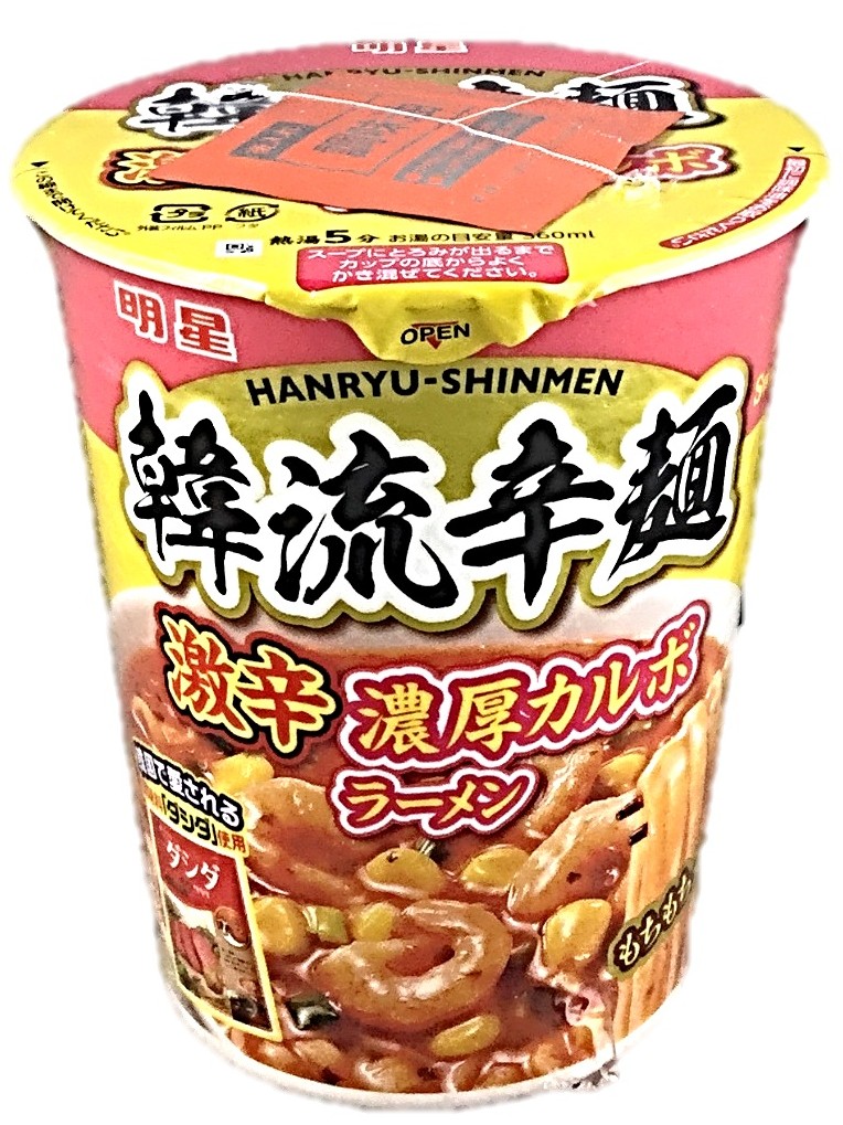 韓流辛麺 激辛濃厚カルボラーメン94g