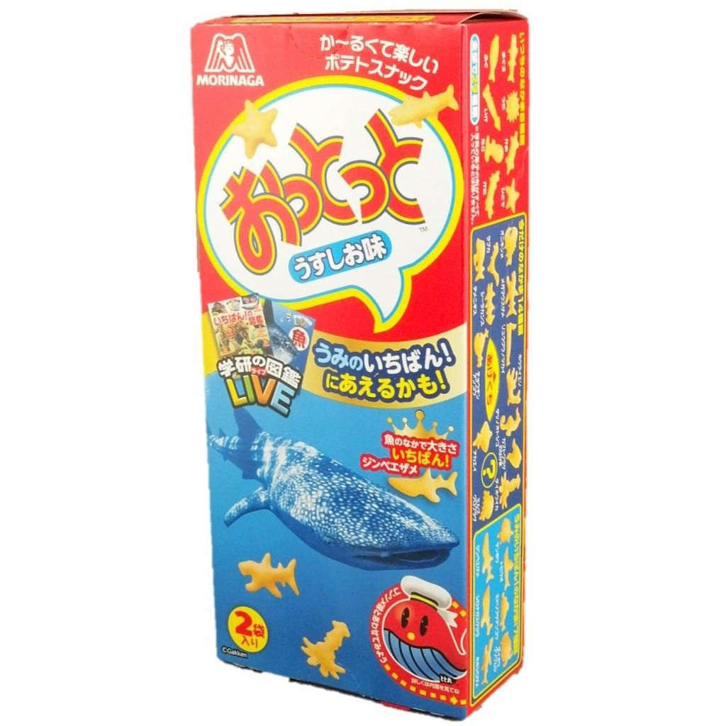 おっとっとうすしお味52g 森永製菓