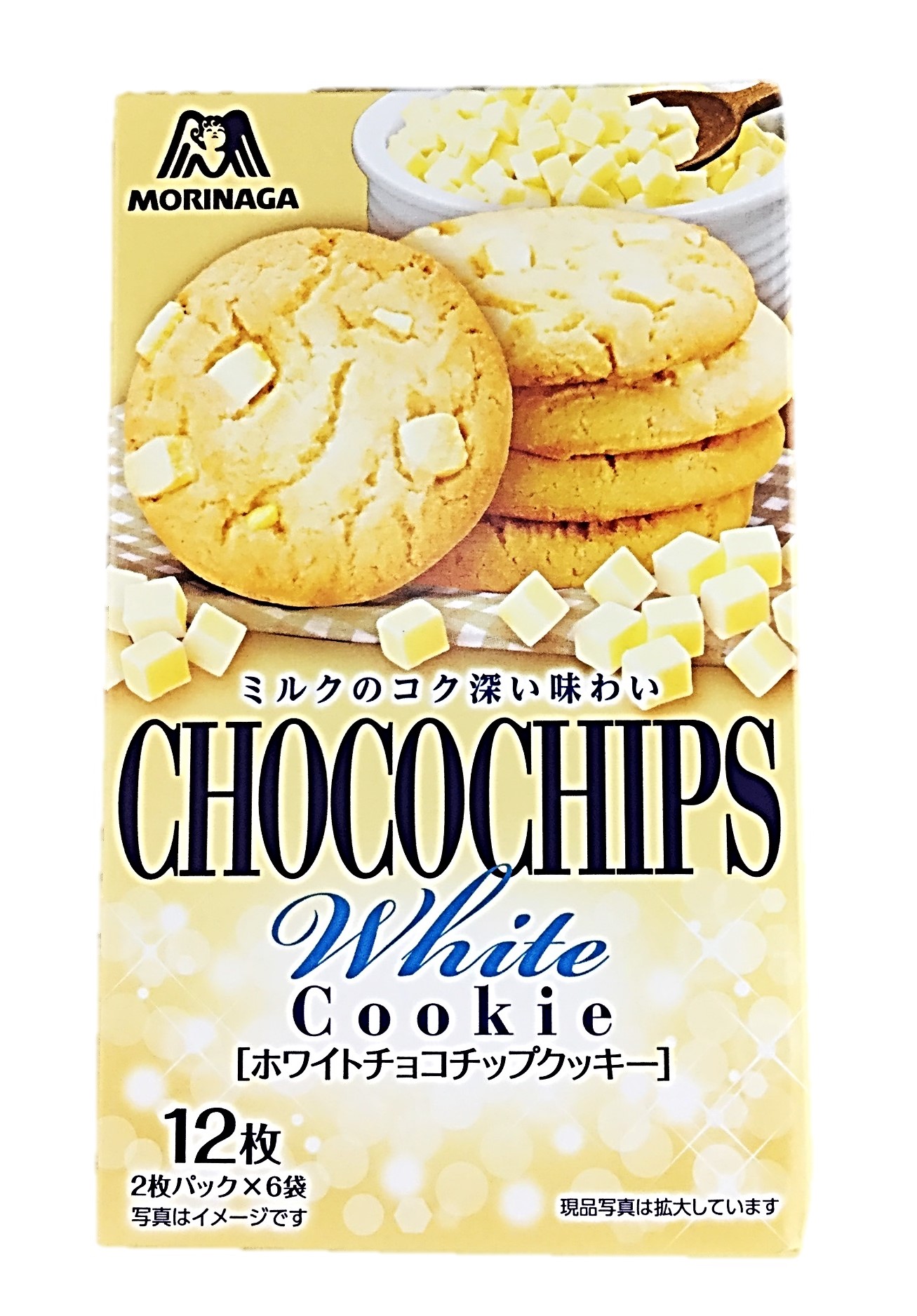 ホワイトチョコチップクッキー12枚 森永