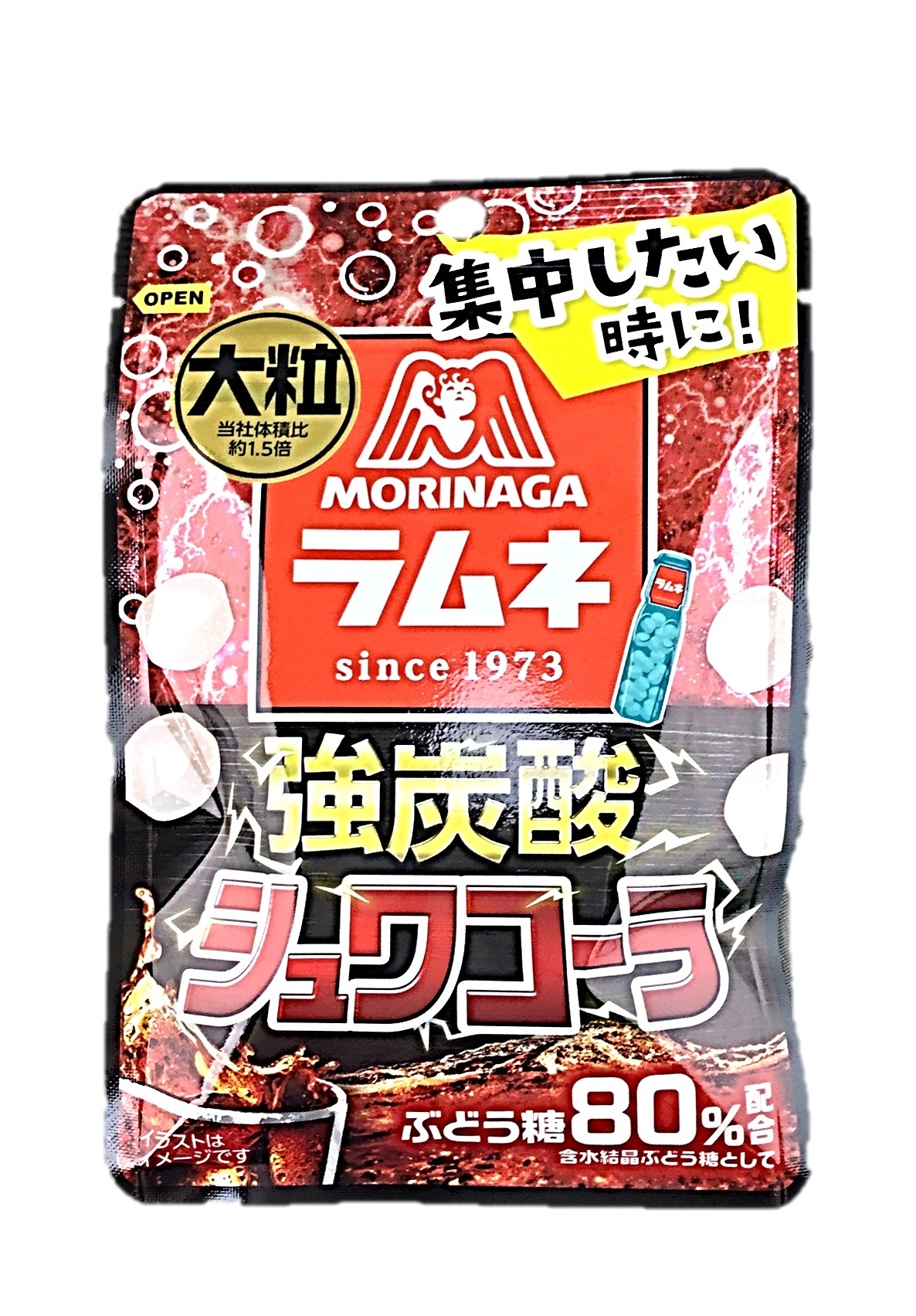 大粒ラムネ シュワコーラ25g 森永製菓