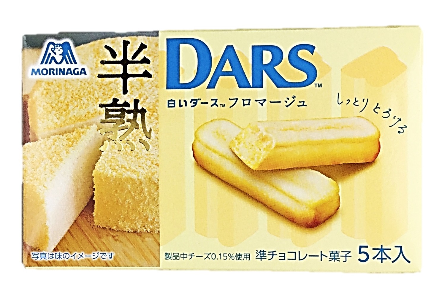 白い半熟ダースフロマージュ5本 森永製菓