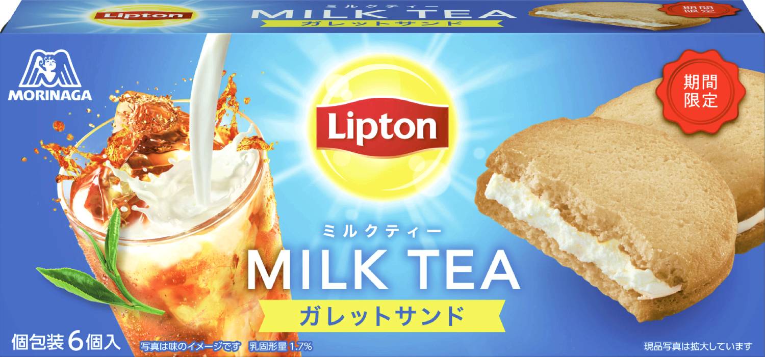 リプトンミルクティーガレットサンド6個