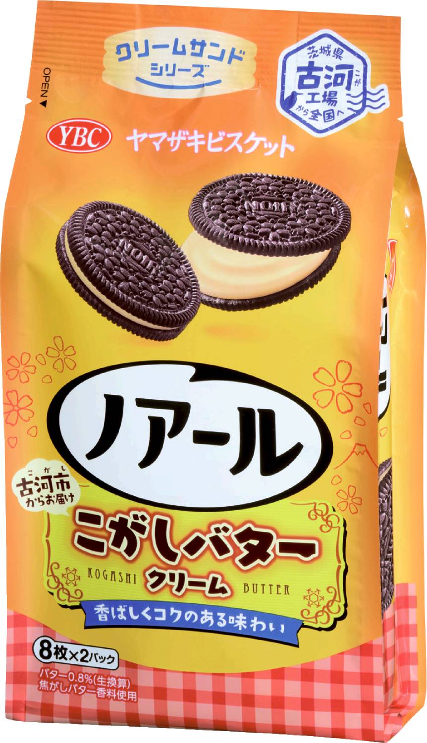 ノアールこがしバタークリーム16枚 ヤマ