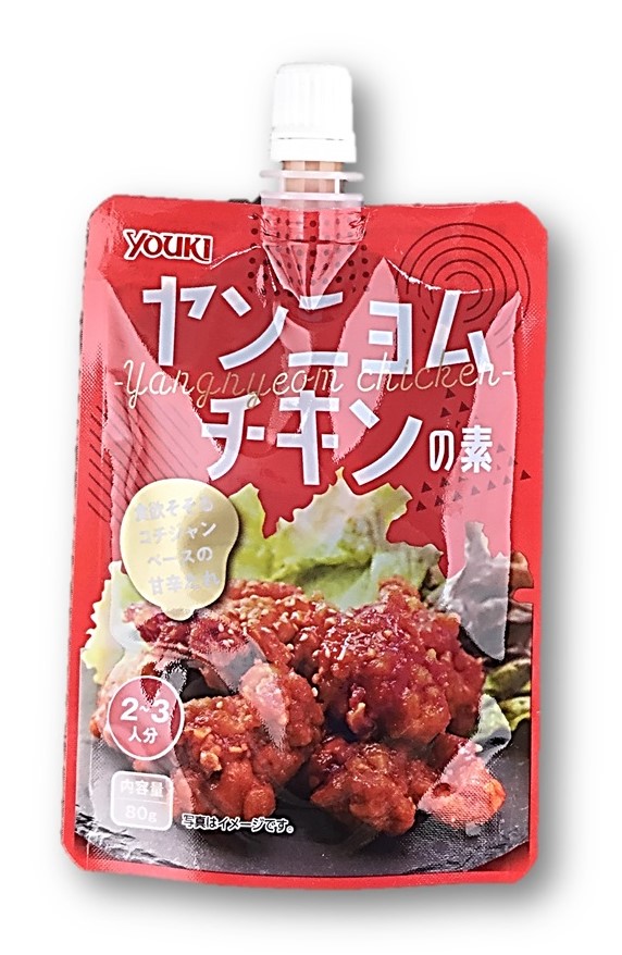 ヤンニョムチキンの素80g ユウキ