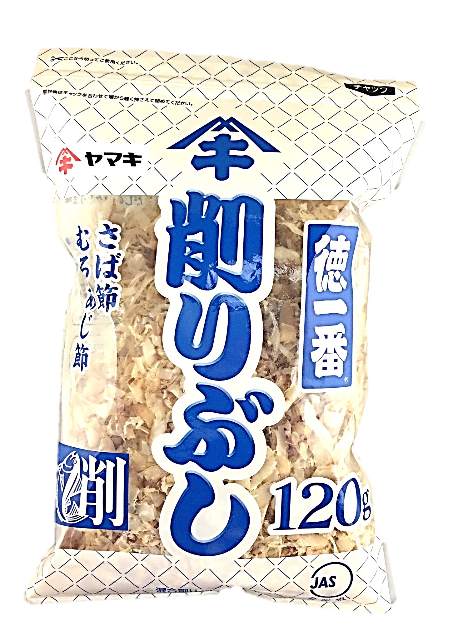 徳一番削りぶし120g ヤマキ