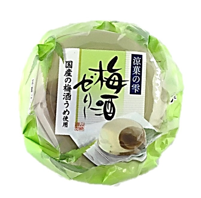 涼菓の雫 梅酒ゼリー(国産の梅酒梅使用)