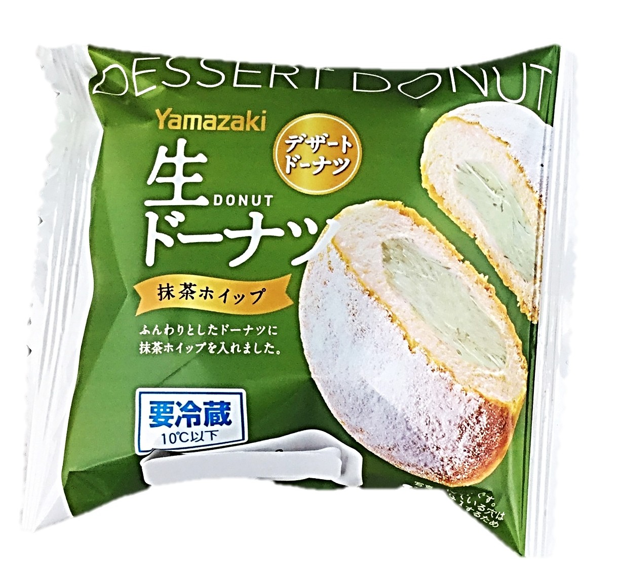 生ドーナツ(抹茶ホイップ)1個 ヤマザキ
