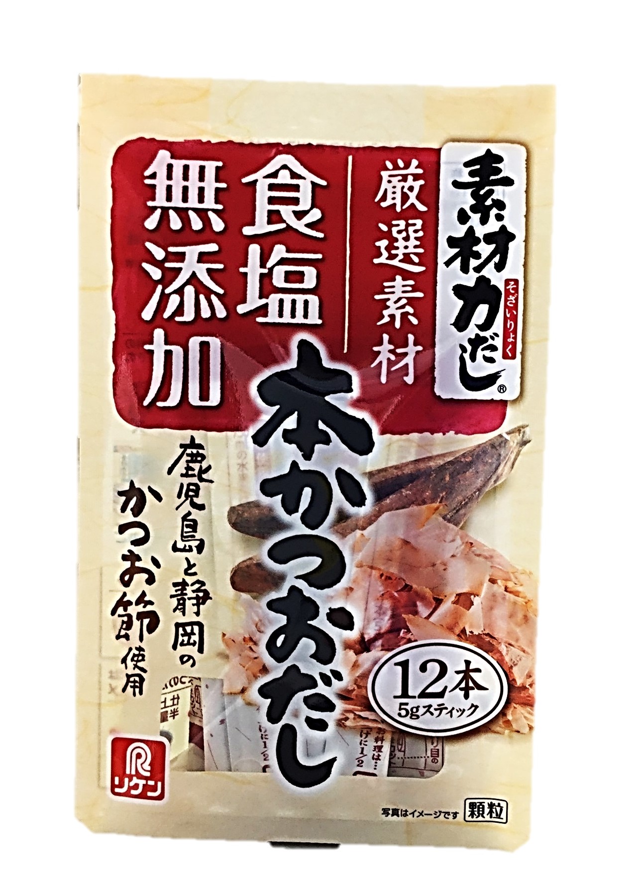 素材力だし 本かつおだし 12本60g