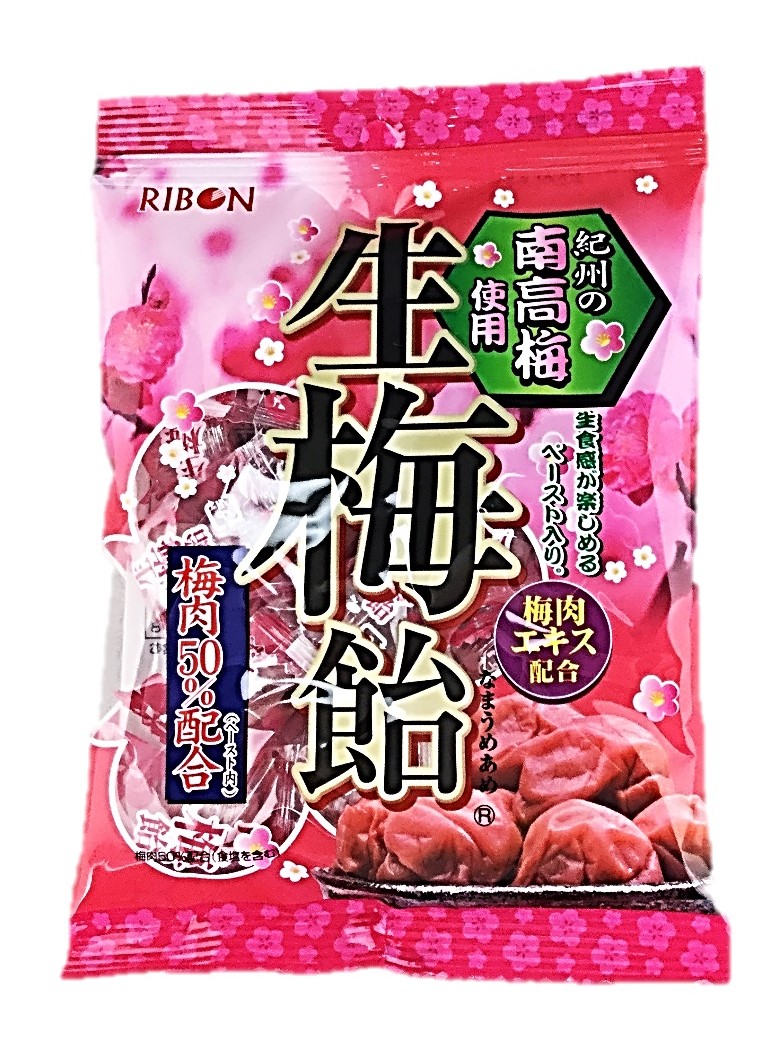 生梅飴90g リボン