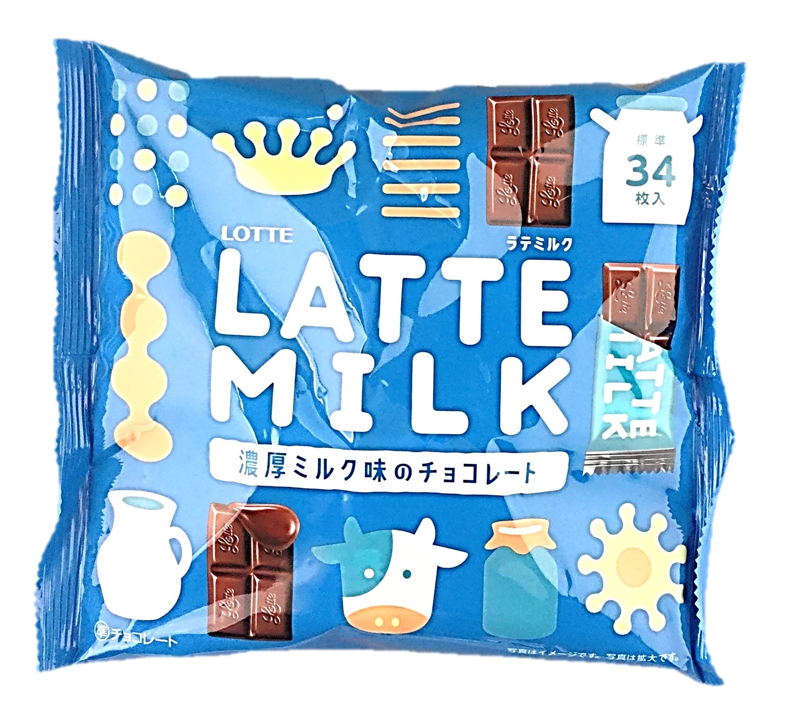 LATTE MILK135g ロッテ