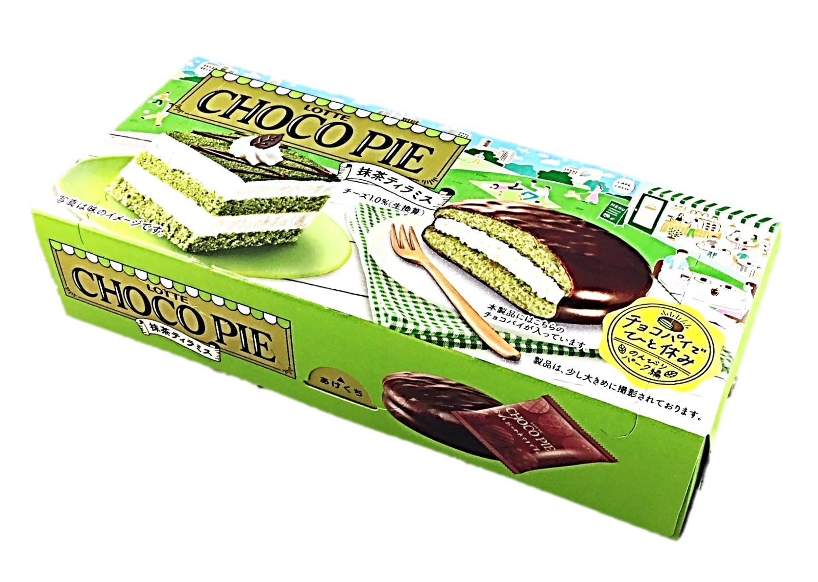 チョコパイ<抹茶ティラミス>6個 ロッテ