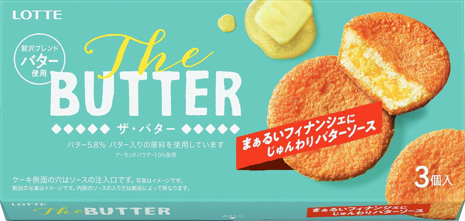 The BUTTER3個 ロッテ