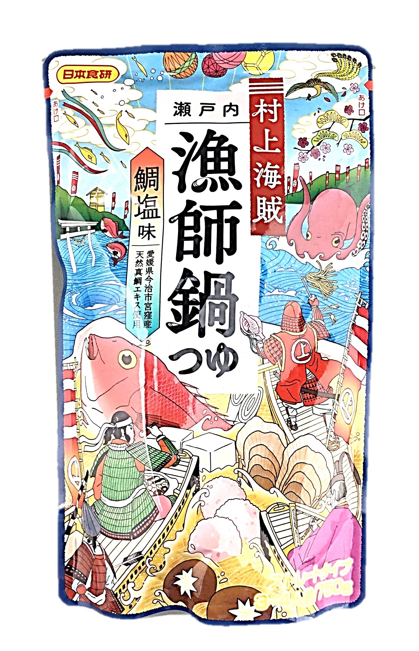 村上海賊漁師鍋つゆ750g