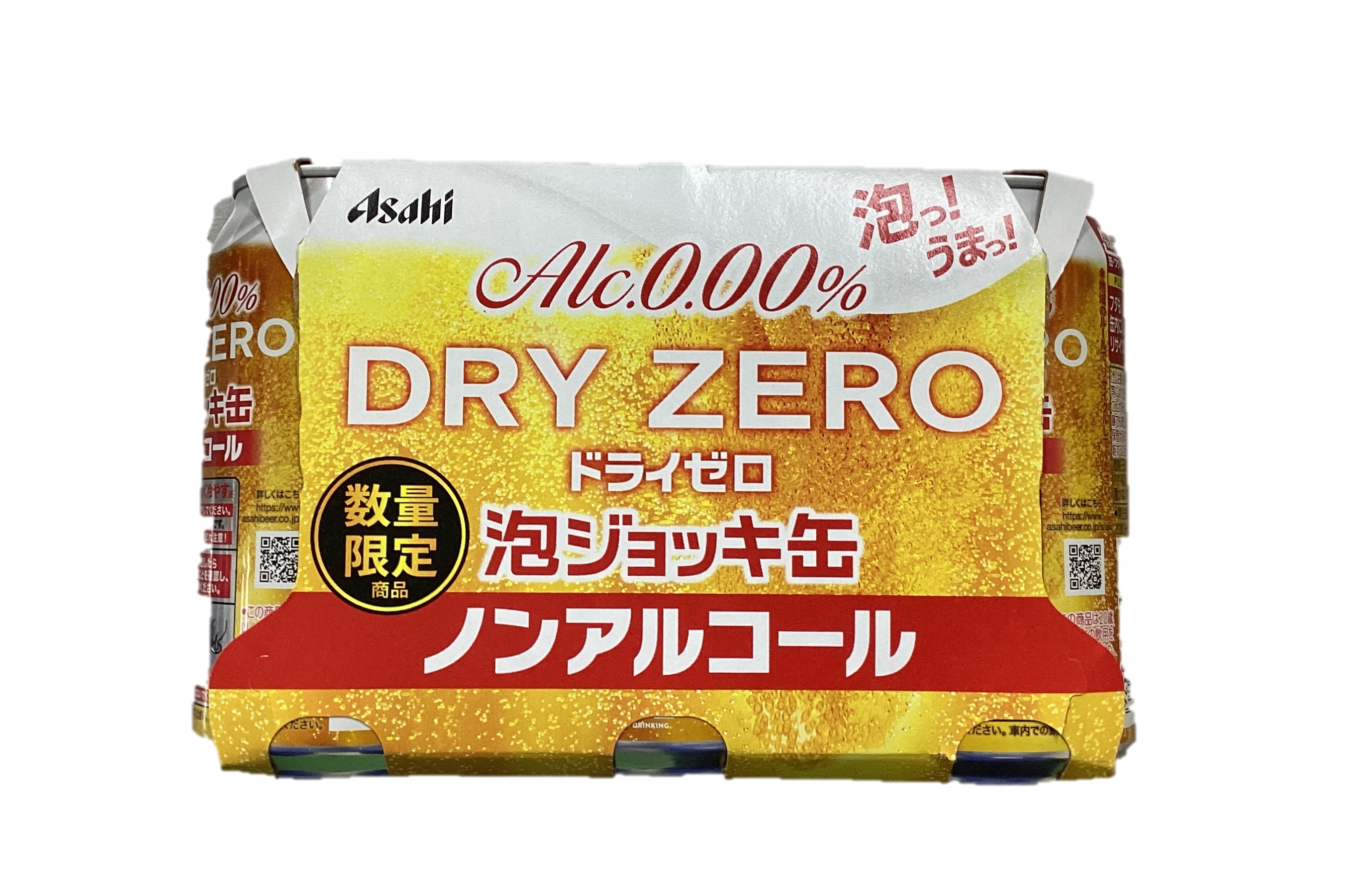 ドライゼロ 泡ジョッキ缶340ml×6