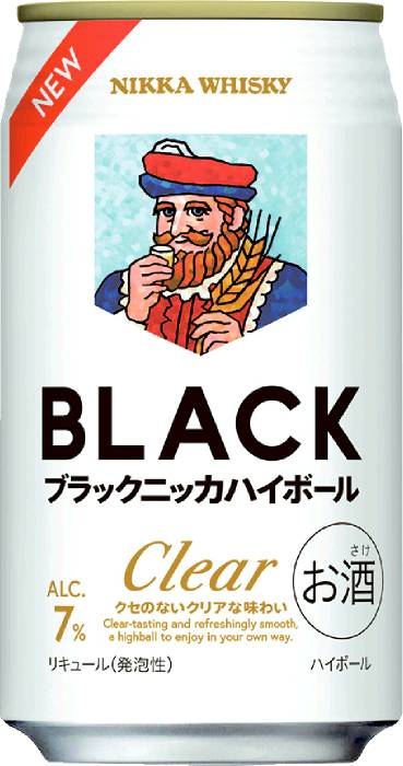 ブラックニッカクリアハイボール350ml