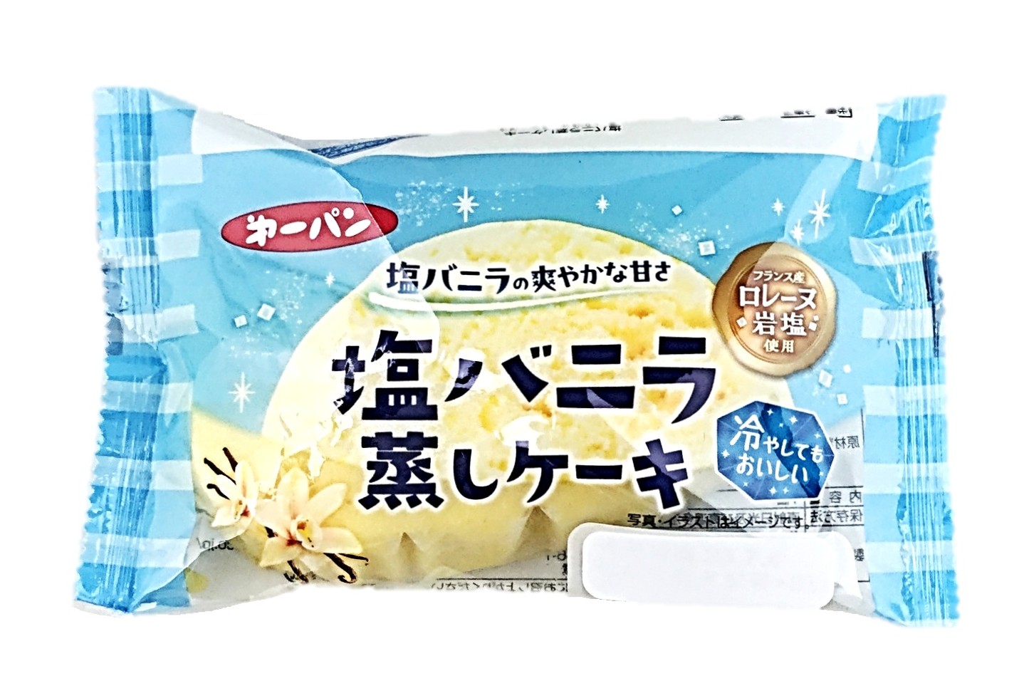 塩バニラ蒸しケーキ1個 第一パン