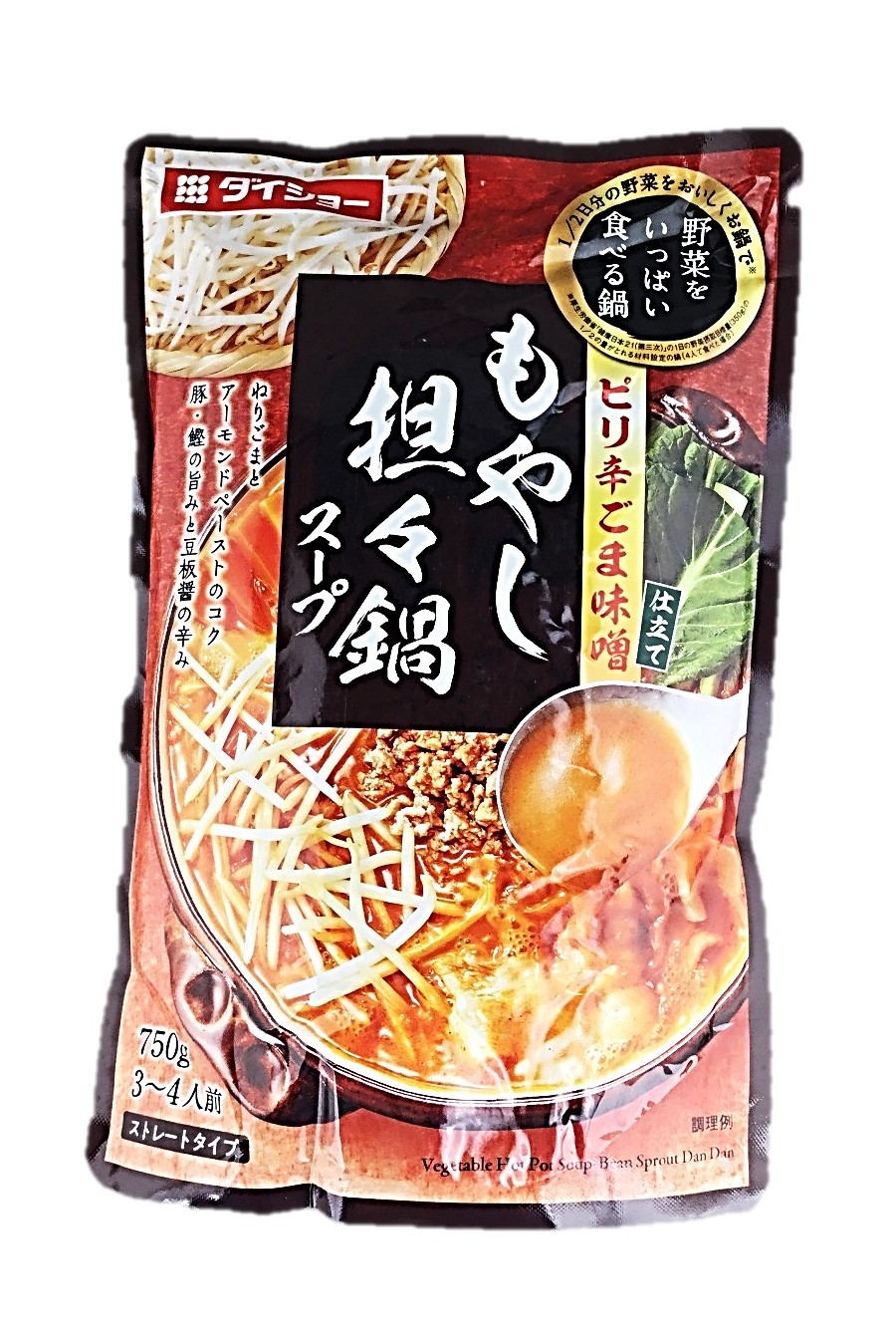 もやし担々鍋スープ750g ダイショー