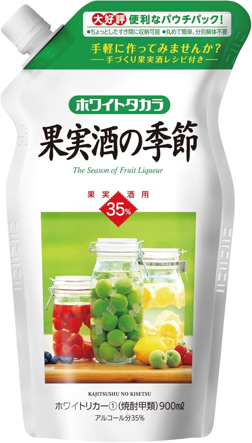 果実酒の季節エコパウチ900ml 宝酒造