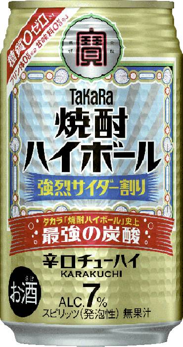 焼酎ハイボール 強烈サイダー割り350m
