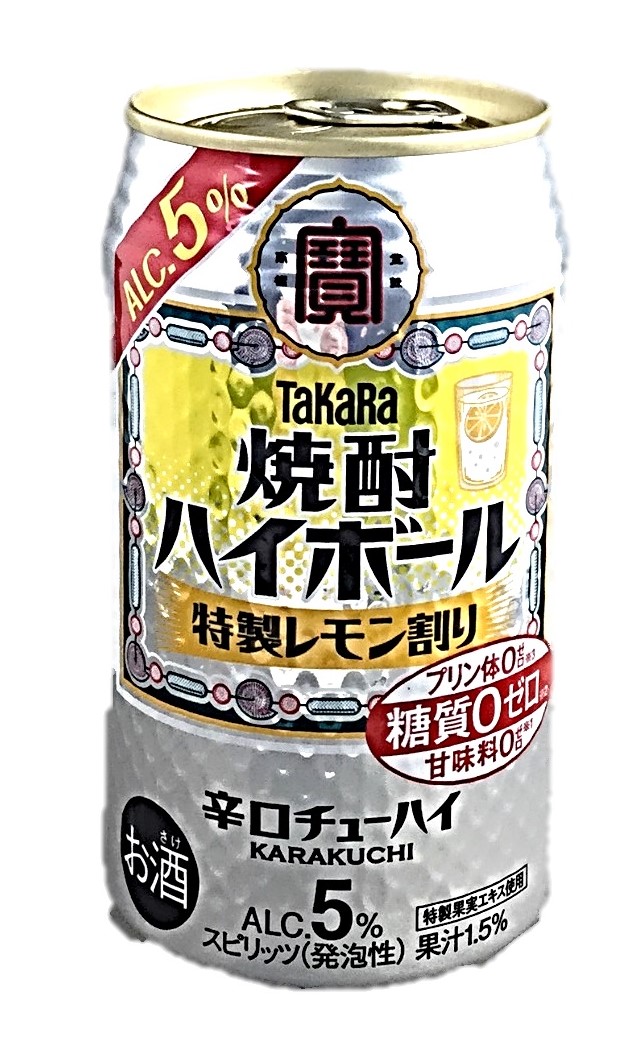 焼酎ハイボール5°前割りレモン350ml