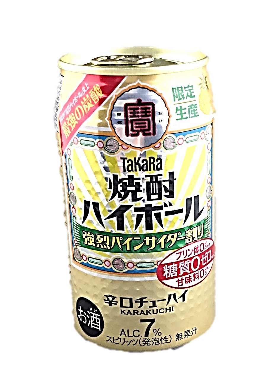 焼酎ハイボール強烈パインサイダー350m