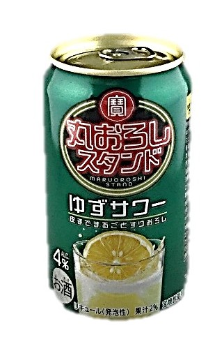 丸おろしスタンドゆずサワー350ml 宝